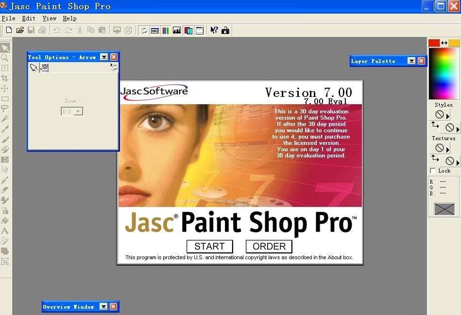 Jasc paint shop pro 9